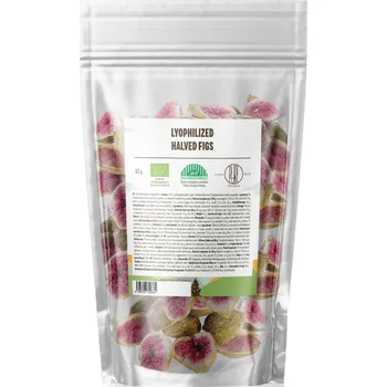 Sušené ovoce BrainMax Pure BrainMax Pure® Lyophilized Halved Figs, Lyofilizované fíky půlky, 45 g *CZ-BIO-001 certifikát