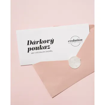 Dárková krabička Dárkový poukaz na nákup na e-shopu – elektronický Poukaz na: 500 Kč