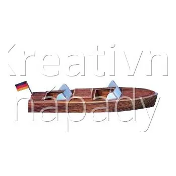 Papírový model Papírový model - Motorový člun - 550211000012
