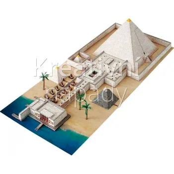 Papírový model Papírový model - Pyramida s údolním chrámem (741) - 550000000001
