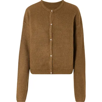 Dámský svetr esmara® Dámský pletený svetr (hnědá, S(36/38))