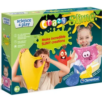 Dětská vědecká sada Clementoni Science & Play výroba slizu a instantního sněhu