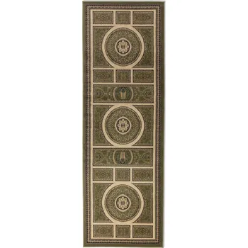 Koberec Běhoun Herat 105991 Green Cream, Varianta 80x240