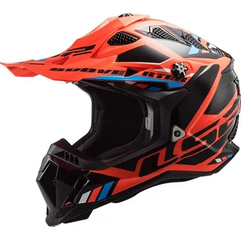Helma na motorku LS2 Helmets LS2 MX700 SUBVERTER STOMP FLUO ORANGE BLACK - S