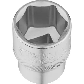 Gola hlavice STANLEY 1/2" Šestihranná hlavice, 23mm