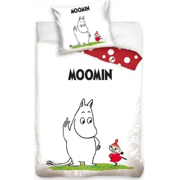 Povlečení Dětské povlečení Muminci Mumínek a Majka