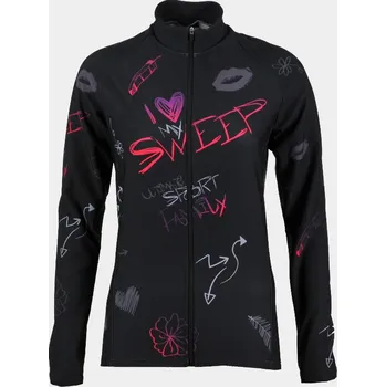 Dámská mikina Dámská mikina elastická na tělo se zipem SWJ059 OMBRE Velikost: S