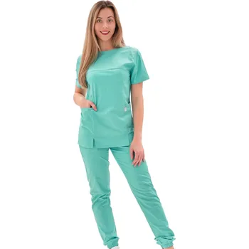 Zdravotnický oděv Perlička® Zdravotnícka halenka Viva Světlý Tyrkys Barva: Světlý Tyrkys, Velikost: L
