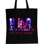 BIO plátěná taška s potiskem Plátěnka U.K.B. černa