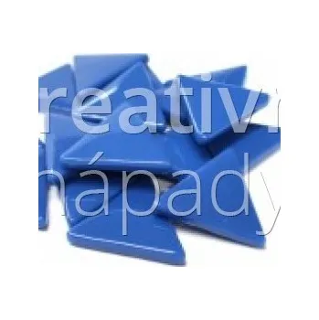 Mozaiková sada Mozaika trojúhelník - modrá - 560000000224