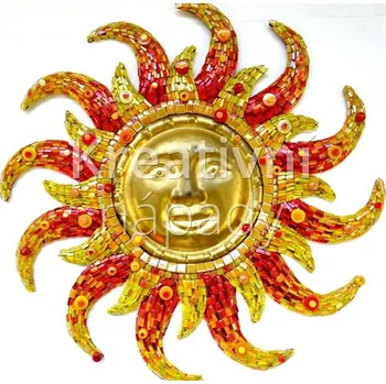 Mozaiková sada Mozaikový set - Aztécké slunce - red 50 cm - 560101035