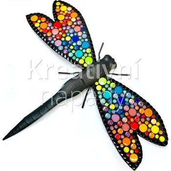 Mozaiková sada Mozaikový set, vážka barevná, 50cm - 560101000259