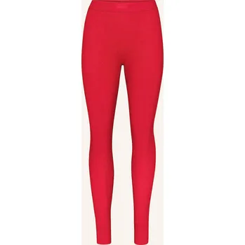 Dámské legíny Skims Dámské Pohodlné Domácí Legíny Cotton Rib, cranberry, 38