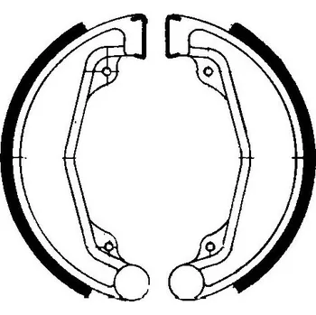 Auto-moto Brzdové čelisti FERODO 225129007