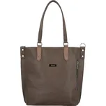 Dámská kabelka přes rameno tmavá taupe - Ellis Desiny taupe