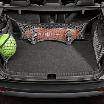 Autodoplněk Škoda Auto Síťový program do kufru Škoda Karoq (od roku 2017>) 3 ks, originál šedá