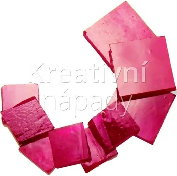 Mozaiková sada Tiffany mozaika T044 korálová, 10x10 mm - 560204010008