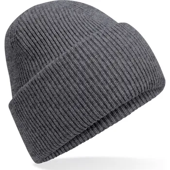 Čepice Pletená čepice s manžetou "Recycled" B 385R granite onesize