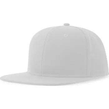 Kšiltovka 6 panelová baseballová kšiltovka Snap Back-S white onesize