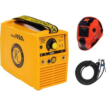 Svářečka Omicron GAMA 1950A + kabely 3 až 6m + kukla, záruka 3 roky Délka kab.: 3m/ 25mm