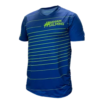 SALMING Tee #behamsalming Men Navy/Green Velikosti oblečení: S