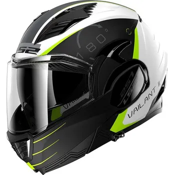 Helma na motorku LS2 Helmets LS2 FF900 Valiant II CODEX White Black - S