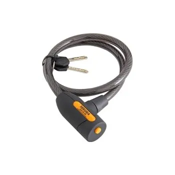 Zámek na kolo Zámek 850/12 spirála s klíčem Sekura KB 201