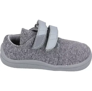 Dívčí tenisky Beda barefoot tenisky Soft grey 20