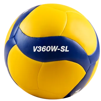 Sport Míč Mikasa VOLLEYBALL V360W-SL 1144-5-gelbblau Velikost 5