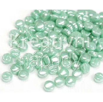 Mozaiková sada Roztomilé puntíky - perleťová světlemodrozelená - 560101000162