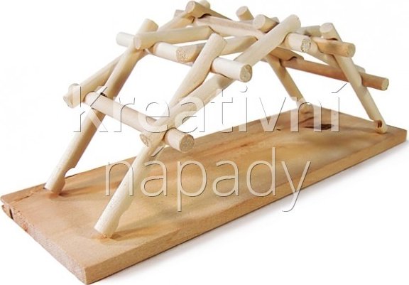 Dřevěný model Da Vinciho mostu - 560204090008