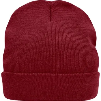 Čepice Thinsulate™ pletená čepice MB 7551 burgundy onesize