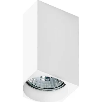 AZZARDO Stropní bodové přisazené svítidlo Azzardo Mini Square white AZ1381 GU10 1x50W IP20 5,6cm hranaté bílé - AZZARDO AZZ AZ1381