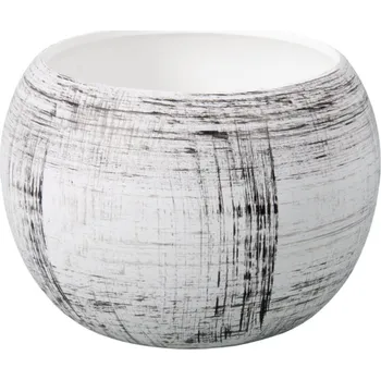 Obal na květináč Obal na květník MANES GRID keramický matný d16x16cm