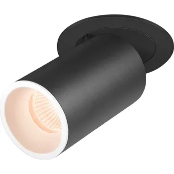 Bodové svítidlo SLV - BIG WHITE NUMINOS® PROJECTOR M stropní zápustné svítidlo, 2700 K, 55°, válcové, černé/bílé - BIG WHITE (SLV) LA 1006982