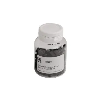 Lanko pro jízdní kolo Koncovka bowdenu 5 mm CNC Al černá/100 KS