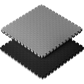 Sportago Tatami Taekwondo podložka 100x100cm černá-šedá - 4 cm