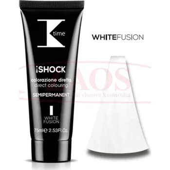 Barva na vlasy K-Time SHOCK Semi-permanentní barva na vlasy 75ml - White Fusion