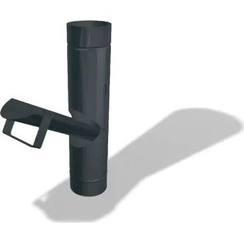 okap Prefa ALU dešťová klapka 100 mm / antracitová PP.99