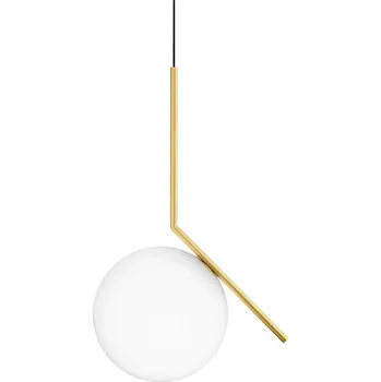 FLOS Designové závěsné svítidlo IC Suspended 2 mosaz 205W E27 - FLOS Decorative FLOS DEC F3176059