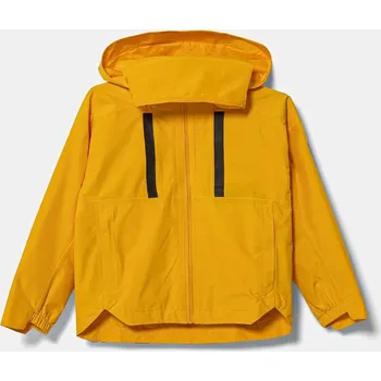 Chlapecká bunda Dětská nepromokavá bunda adidas J MYSHELTER R.R žlutá barva, IX3591 18X, vel. 152