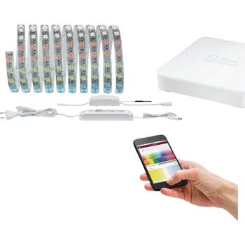 Bodové svítidlo PAULMANN SmartHome startovací sada Reflex Strip sada 3m RGBW včetně SmartFriends Box - PAULMANN P 5009