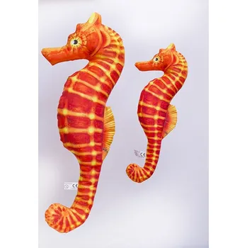 plyšák Gaby polštář - Mořský Koník oranžový mini 40cm