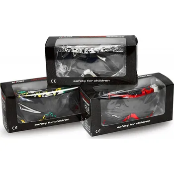 Motocyklové brýle KIMO Dětské Motokrosové brýle Enduro - bílo-černé