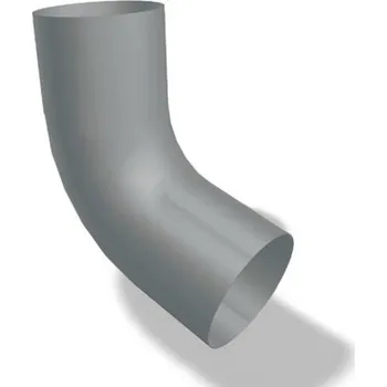 okap Prefa ALU koleno 72° 100 mm / světle šedá