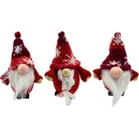 Skřítcí v pletených čepičkách 3 ks