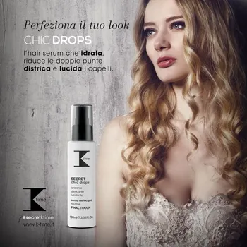 Vlasová regenerace K-Time Chic Drops - fluid na konečky 100ml