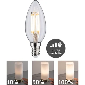Osvětlení PAULMANN LED svíčka 5 W E14 2.700K touch dim - PAULMANN P 28738