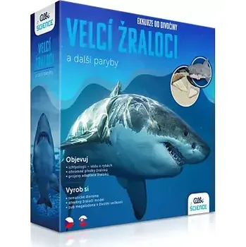 Dětská vědecká sada Albi Science Exkurze do divočiny - Žraloci