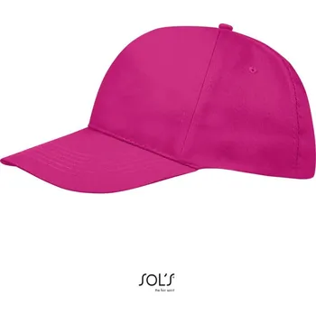 Kšiltovka 5 panelová baseballová kšiltovka Sunny fuchsia onesize